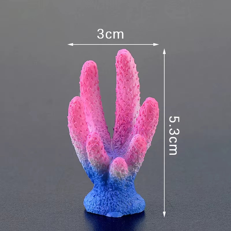 Artificial Coral Fish Tank Decoration Emulates Starfish Resin Reef Landscape Aquarium Craft Fish Tank Decoration Accessories