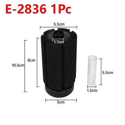 Aquarium Filter Sponge for Fish Tank Air Pump Skimmer Biochemical Sponge Filter Aquarium Bio Filter Filtro Aquario Acessorio