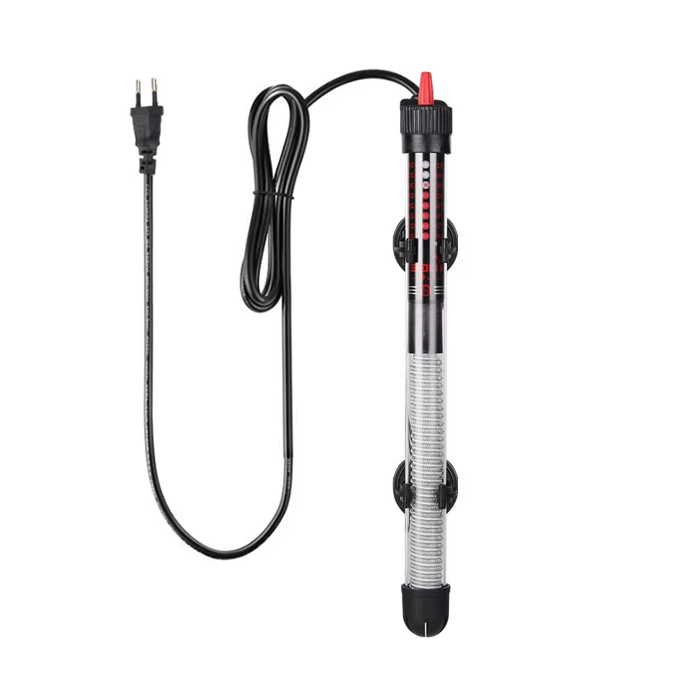 110V-220V Adjustable Temperature Thermostat Heater Rod 25W/ 50W/ 100W/ 200W/ 300W Submersible Aquarium Fish Tank Water Heat