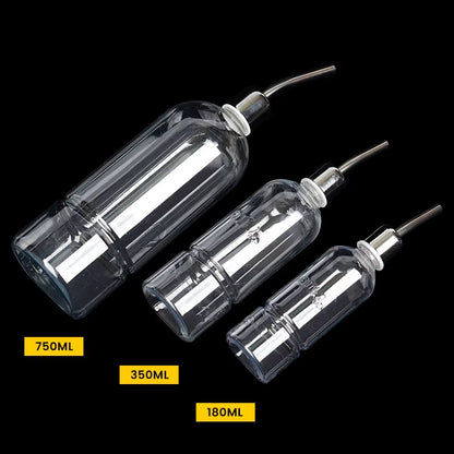 180/350/750ML Plastic Rabbit Drinking Bottle Hamster Cage Water Bottle Dispenser for Bunny Guinea Pig Squirrel Small Pet Feeder