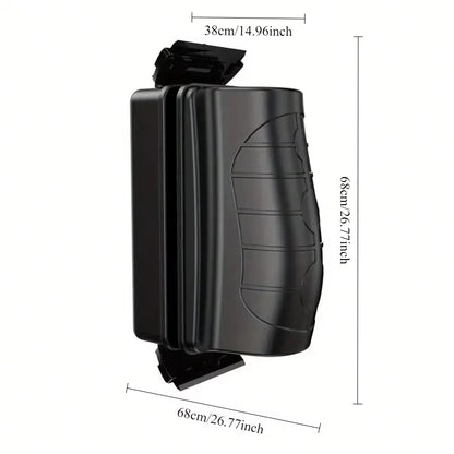 Double Blade Magnetic Aquarium Brush - Double - Ended Scrapper - Effortless Cleaning for Glass - Suitable for All Aquariums