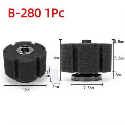 Aquarium Filter Sponge for Fish Tank Air Pump Skimmer Biochemical Sponge Filter Aquarium Bio Filter Filtro Aquario Acessorio