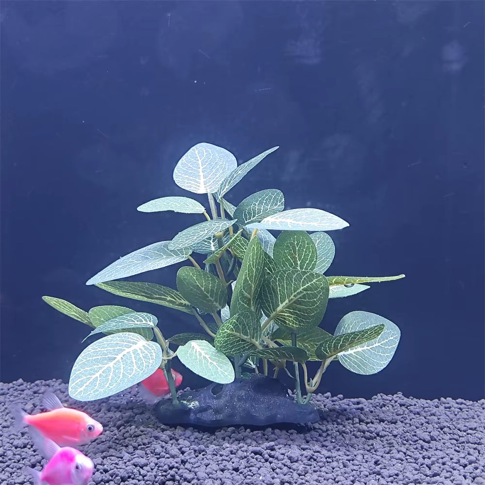 Aquarium Simulation Plant Plastic Artificial Turtle Tree Trunk Plant Plant Fish Tank Grass Wood Decoration Underwater Plants