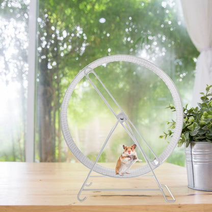 Durable Silent Running Wheel Toy Hamster Exercise Wheel Small Pet Rat Roller Funny Plaything High Quality Iron Material Pet