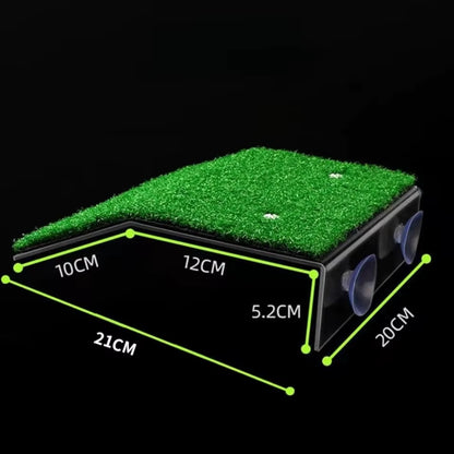 S/M/L Size Turtle Platform Float Decoration Terraces Grass Ramp Reptile Resting Moss Island Aquarium Accessories Habitat Decor