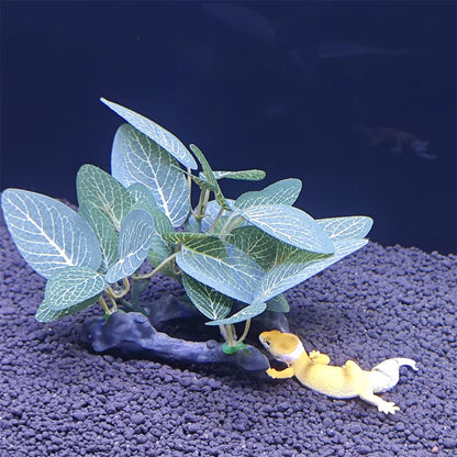 Aquarium Simulation Plant Plastic Artificial Turtle Tree Trunk Plant Plant Fish Tank Grass Wood Decoration Underwater Plants