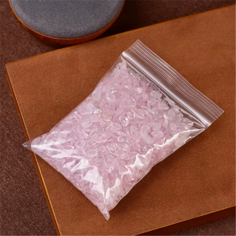 Natural Stones Gravel Crystals Chip Quartz Ore Minerals Reiki Healing Tumbled Agates Specimen Home Aquarium Fish Tank Decoration