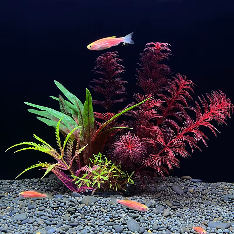 Artificial Aquarium Decor Plants Plastic Aquatic Plants Underwater Plants Aquarium Accessories Decoration Piante Acquario