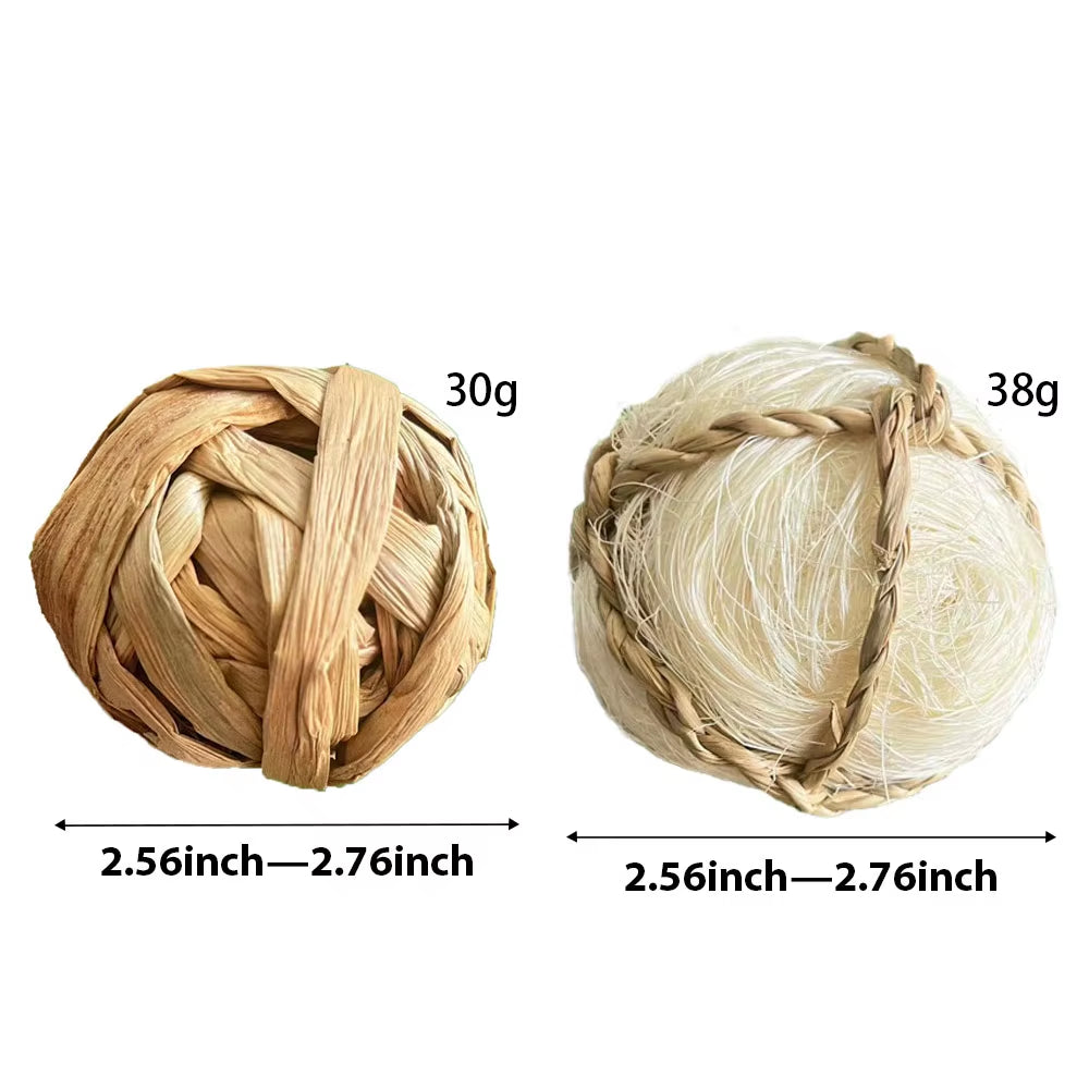 Small Animal Chew Toys for Ribbit Bunny Hamster Guinea Chinchillas Tooth Cleaning Molar Grinding Toys Pet Supplies