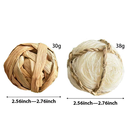 Small Animal Chew Toys for Ribbit Bunny Hamster Guinea Chinchillas Tooth Cleaning Molar Grinding Toys Pet Supplies