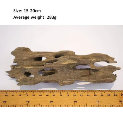 Fish Tank Decorations Natural Porous Wooden Driftwood Aquarium Decorations Crab Shrimp Fish Aquarium Accessories Wooden Product