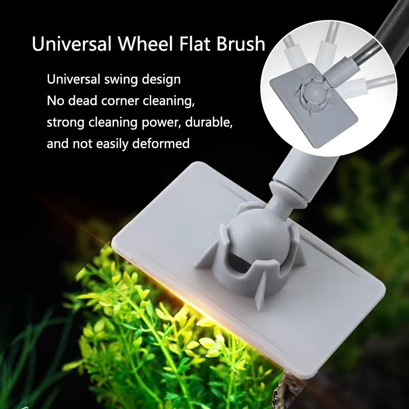 Aquarium Fish Tanks Cleaning Tools Kit Algae Tank Cleaner Set Aquarium Cleaner Fish Tank Net Scraper Sponge Accessories