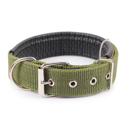 Solid Dog Collars Nylon Dog Collar for Small Medium Large Dogs Teddy Keji Pitbull Bulldog Beagle
