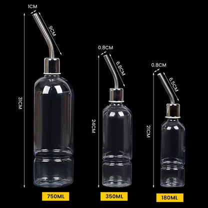 180/350/750ML Plastic Rabbit Drinking Bottle Hamster Cage Water Bottle Dispenser for Bunny Guinea Pig Squirrel Small Pet Feeder