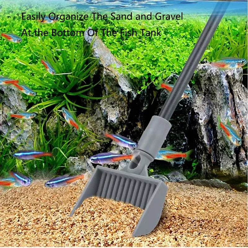 Aquarium Fish Tanks Cleaning Tools Kit Algae Tank Cleaner Set Aquarium Cleaner Fish Tank Net Scraper Sponge Accessories