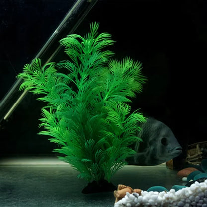 Artificial Aquarium Decor Plants Underwater Water Grass Aquatic Plastic Plants for Fish Tank Aquarium Decorations